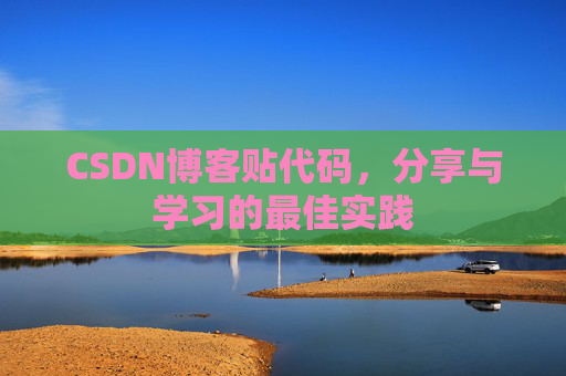 CSDN博客贴代码，分享与学习的最佳实践